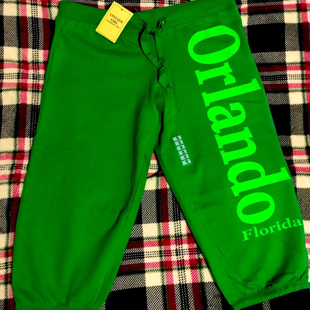 New crop sweat pants